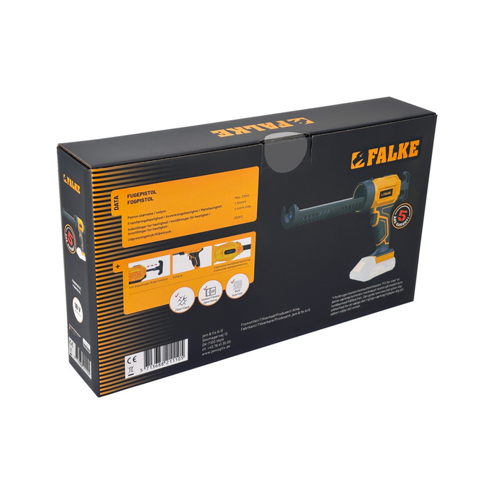 Falke akku fugepistol 18 V 